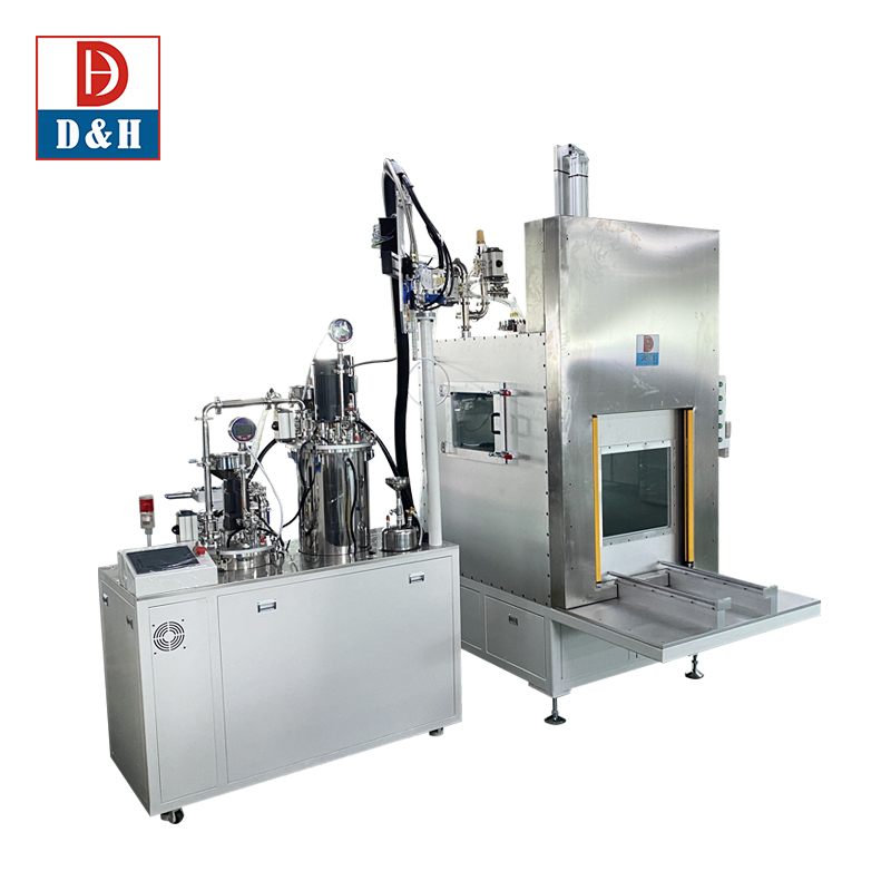 Vacuum Glue Potting Machine For Electronic Components Packaging