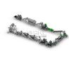 Buy cheap Polyester Bottle 500kg/H PET Recycling Line 100ppm from wholesalers