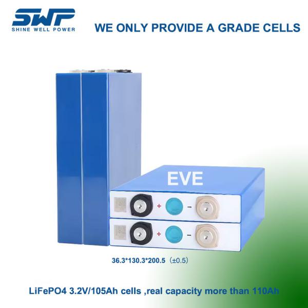 Quality Long Cycle Life LiFePO4 Battery Cells 1C Rate 18650/26650/32650 For Discharge Current Applications for sale