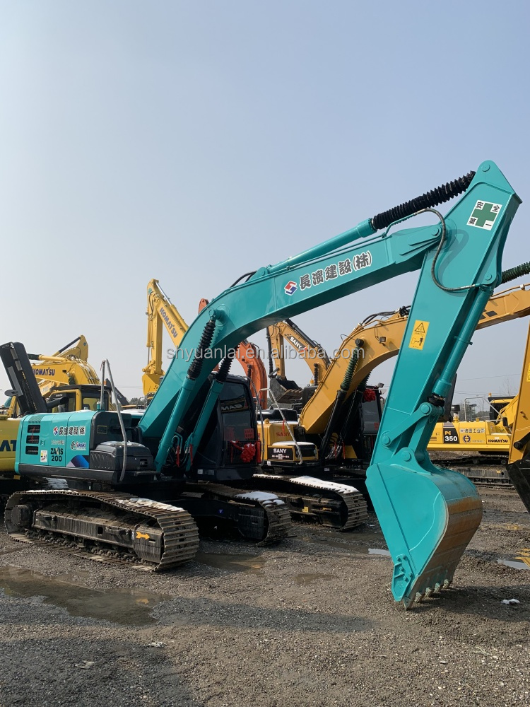 High Precision Hitachi Excavator ZX200 Original Hydraulic Cylinder and Isuzu Engine