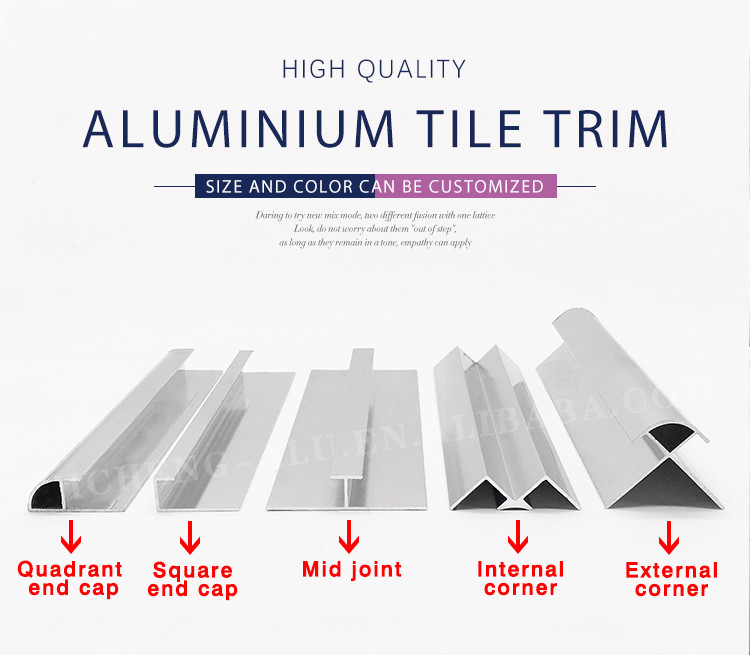 3mm Aluminium Panel Trim , Corrosion Resistance Anodized Aluminum Corner Trim