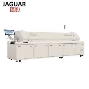 China JAGUAR 8 zones Reflow Oven with PC and Rail M8 on sale