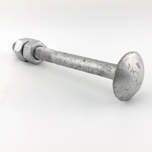 Quality ASTM A394 Type 0 Hot Dip Galvanized Step Bolt 5/8" X 7" for sale