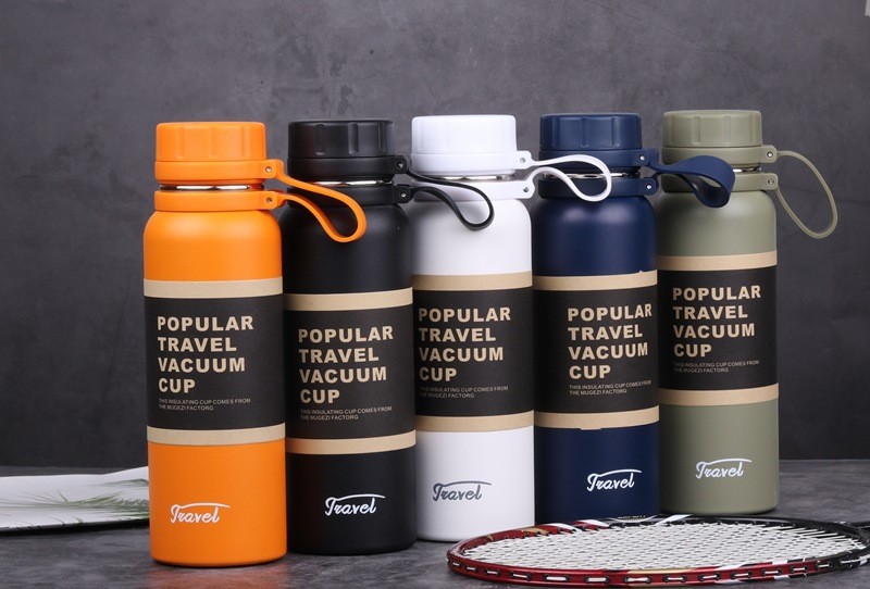 Flask Vacuum Outdoor Kids Exclusive Custom Logo Large Capacity Portable Stainless Steel Bottle Sports Water Bottle