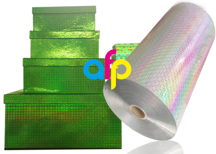 Hot Laser Holographic Film Seamless Rainbow Transparent PET EVA Material