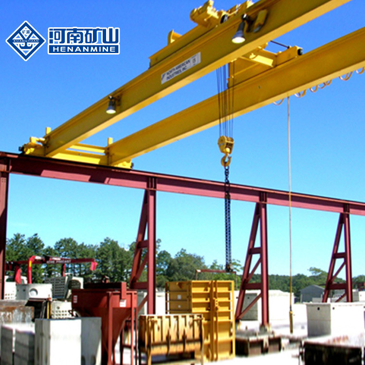 16 Tons Double Girder Overhead Travelling Bridge Crane EOT Crane Working Duty M5