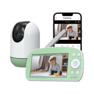 WiFi Audio-Video Infant Monitor With Mobile App And Night Vision Tuya And