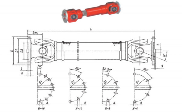 1371710580 Propeller Shaft Assembly