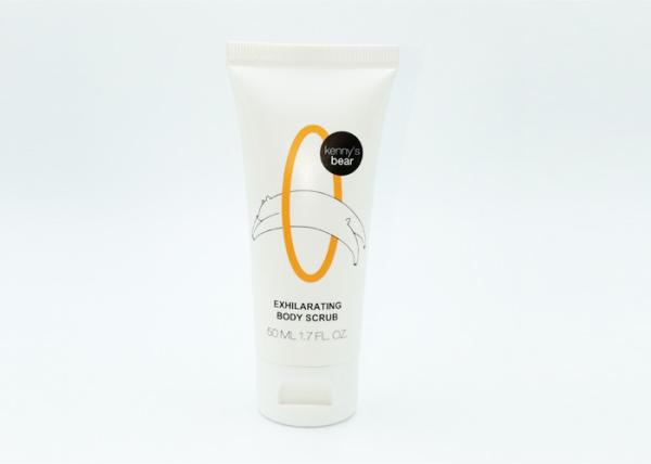 Body Scrub Cream Plastic Cosmetic Tubes 1.7OZ Cylindrical Shape 50ML 30MM