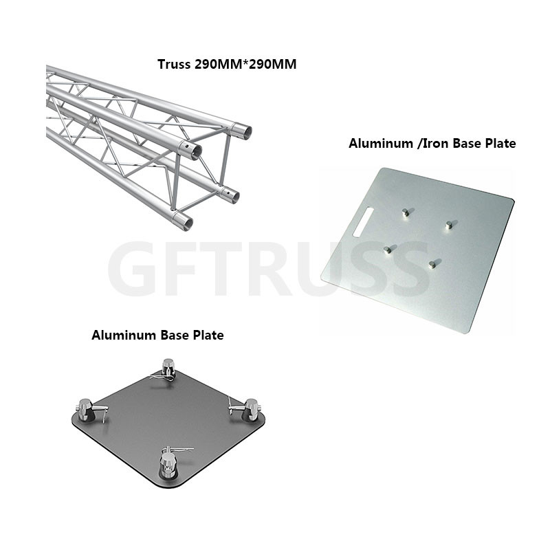 High Hardness Aluminum Lighting Truss Tower Mobile Dj Totem Truss