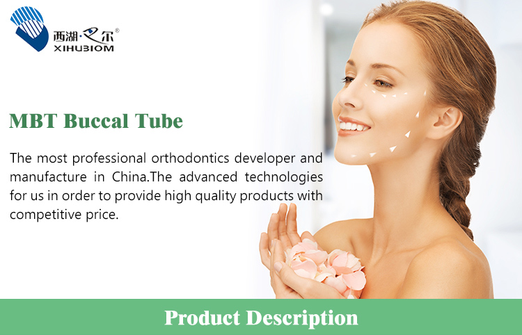 1st Molar Silver Dental Begg Tubes Orthodontic MBT Buccal Tube
