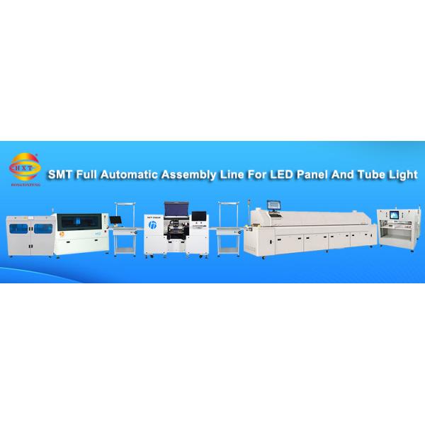 China Automated SMT Machine Line PCB Assembling Machine Line For Led lighting manufacturing on sale China Automated SMT Machine Line PCB Assembling Machine Line For Led lighting manufacturing on sale