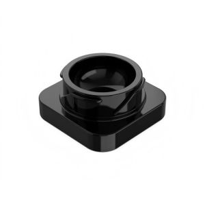 5mL Cube Black Concentrate Container Child Resistant Concentrate Glass Jar