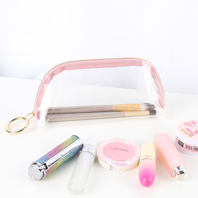 Customized Transparent PVC Travel Waterproof Wash Bag