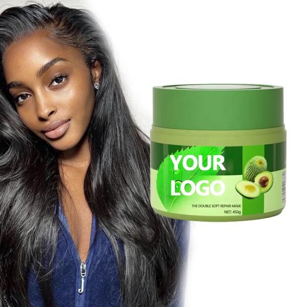 16oz Private Label Avocado Oil Treatment Hair Mask For Dry Hair Repairing