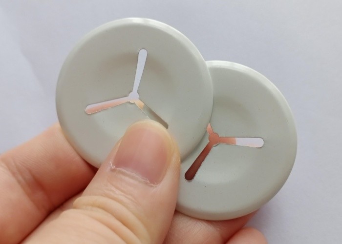 38mm Round Type Stainless Steel Insulation Speed Clips With 3 Slots