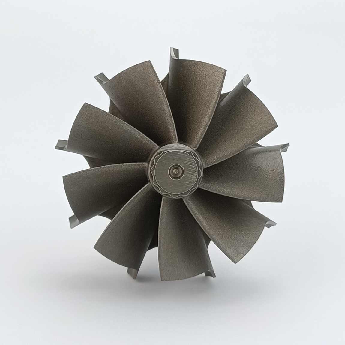 MS-TECH Turbo K16 Turbine Wheel Shaft Ind 55mm Exd 49mm Blades 9