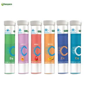 Fruity Vitamin C Effervescent Tablets Multi Vitamin Supplements Sugar Free