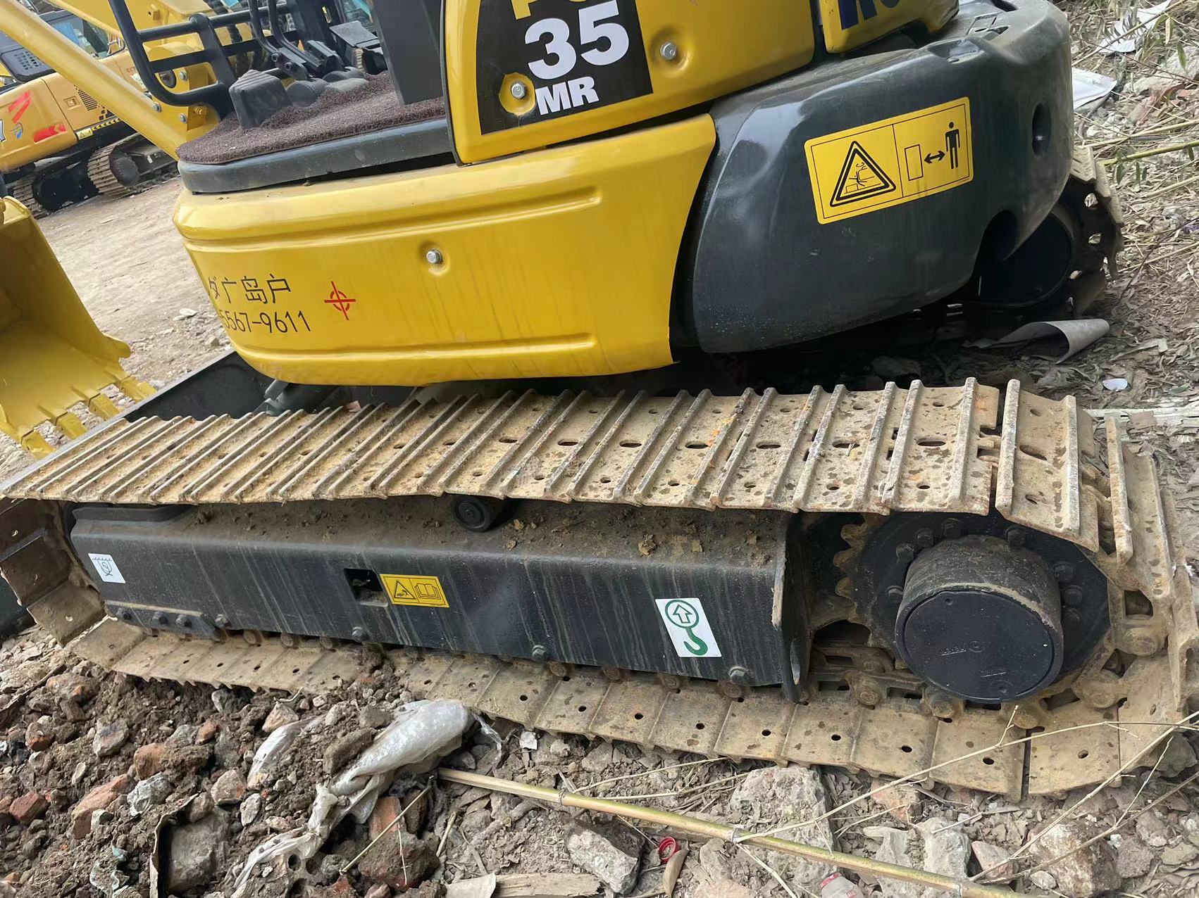 Used Excellent condition komatsu pc35 in stock now , Used komatsu excavator , Komatsu pc35 pc55 pc56 pc70 china Cheap excavator