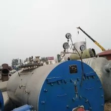 Heavy Industrial Natural Gas Boiler Large Output With Continuous Progress
