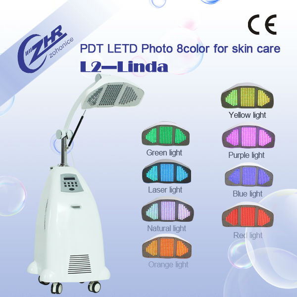 LED / PDT Laser Light Skin Rejuvenation Machine For Improve Syoms