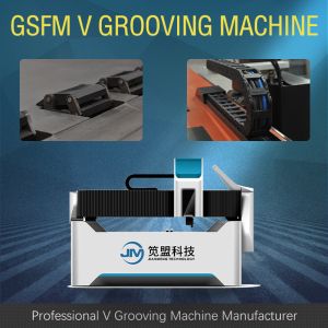  1232 CNC V Groove Cutting Machine Hydraulic Cutter Machine V For Metal Furniture Manufactures