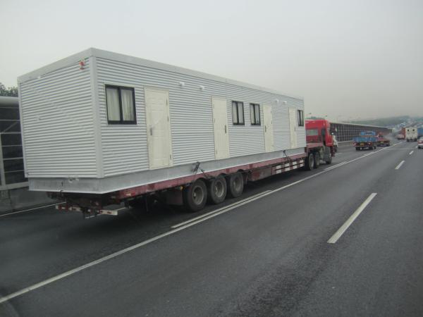 Finished Modern design Light Gauge Steel Frame Prefab Houses ready to ship