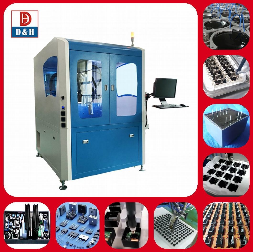 Automatic Epoxy Resin Dispensing Machine for SMT Field Liquid Potting System with Conveying Device for Ab Glue