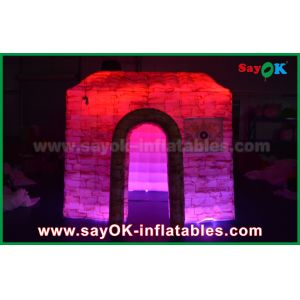Inflatable Tent Customized Full Printing Inflatable Photo Booth , Portable