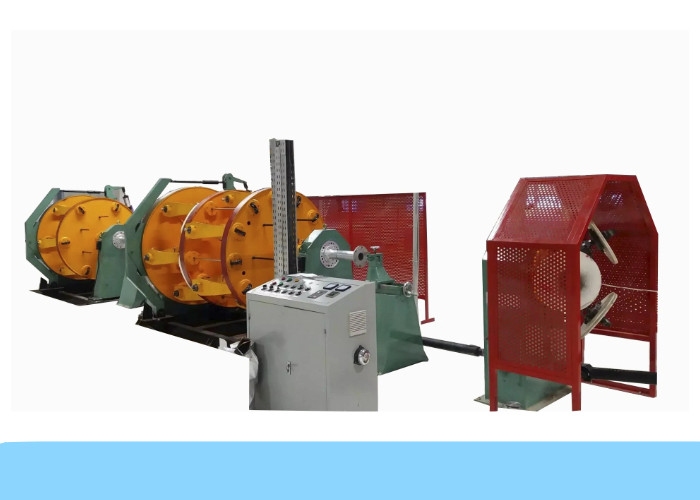 630/6+12 30kw Cable Twisting Machine For Bare Aluminum Wire