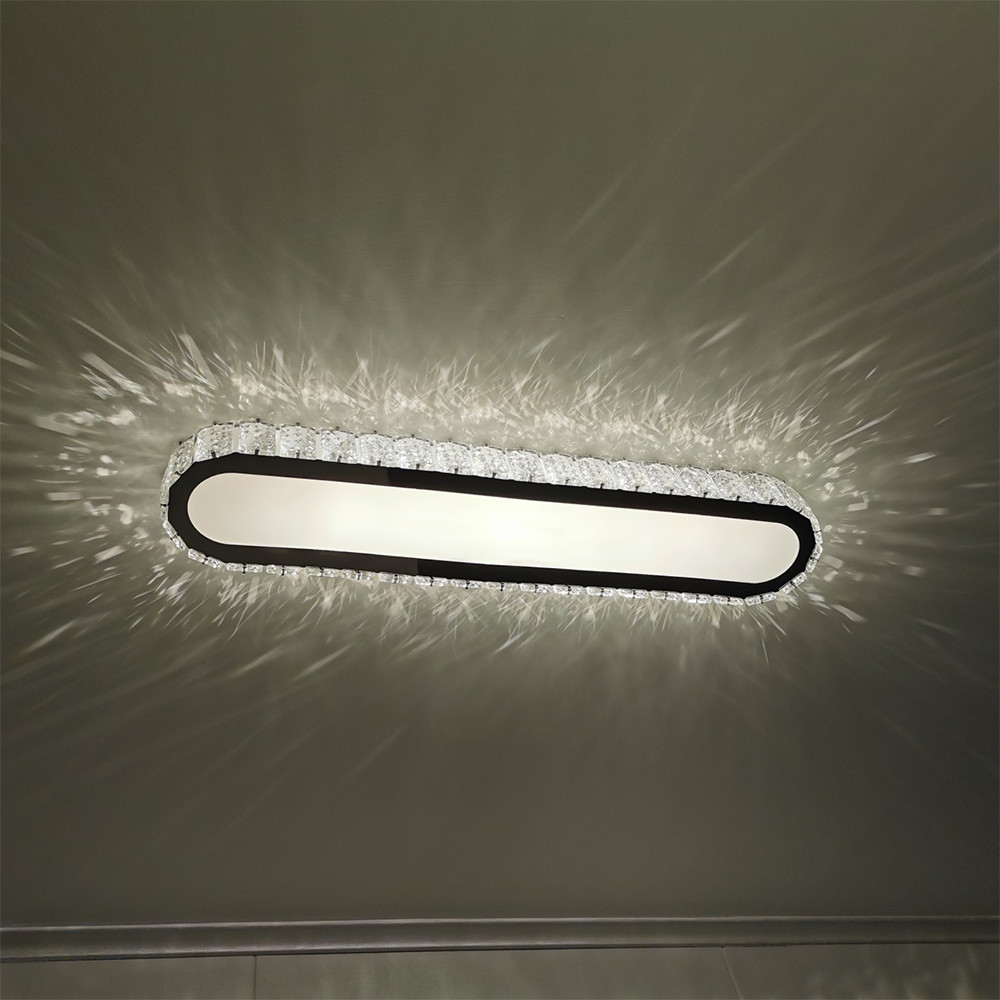 Led crystal ceiling lights dining room luxury silver ceiling light living room led Ceiling Lamps(WH-CA-108)