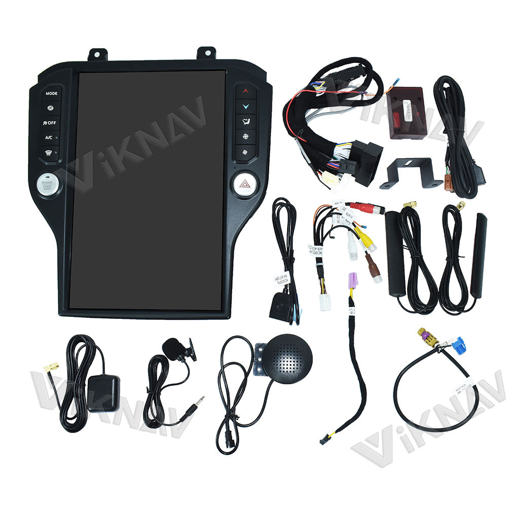 14.4 Inch Touch Screen Car Radio For Ford Mustang 2015-2022 Multimedia Player Head Unit GPS Nagivation Auto Stereo