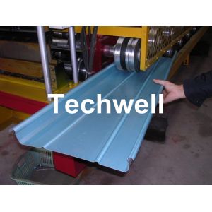 Aluminium Tapered Bemo Panel Roll Forming Machine With 6 - 8m/min Forming Speed