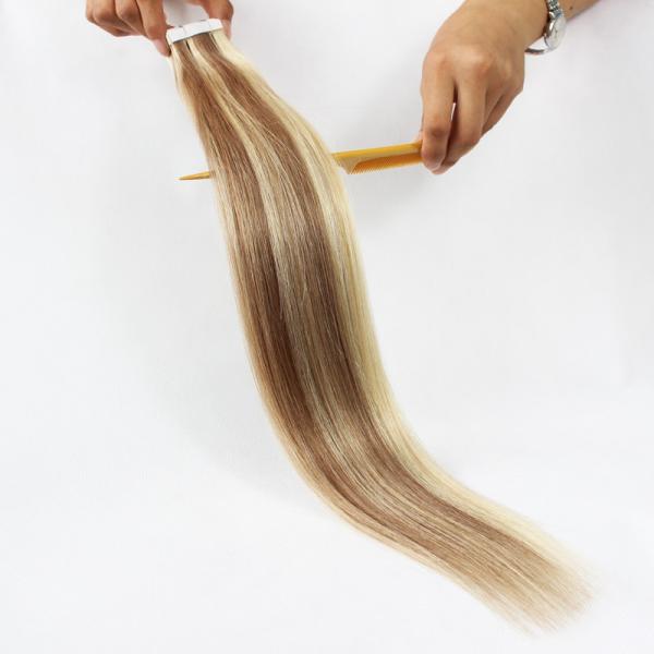 Large Stock Top Quality Virgin Hair remy russian hair double drawn tape hair