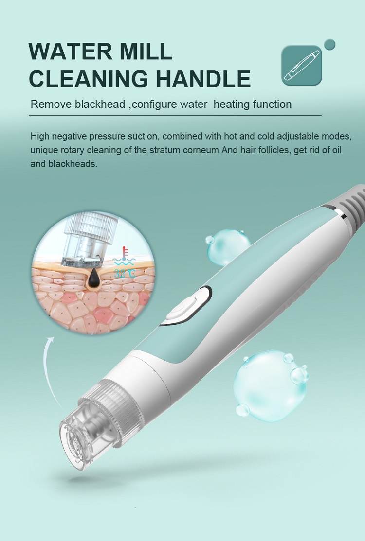 7 Handles Hydrodermabrasion And Oxygen Machine 250W Hydrotherapy Facial Machine 90Kpa