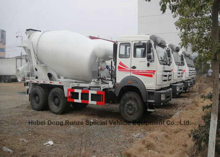 Beiben 2534 RHD / LHD Concrete Mixer Truck EURO 3/5 Heavy Duty 10-12m3