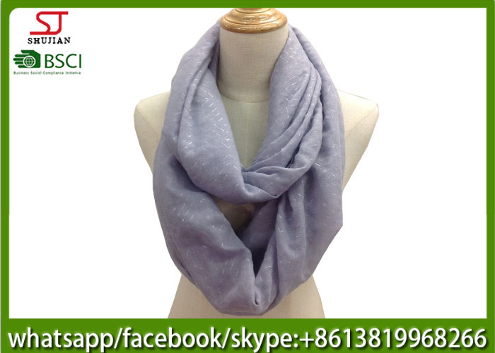 China factory direct supply thin neckerchief Gilding spring summer scarf 70*180cm 20%Cotton 80%Polyester keep clean