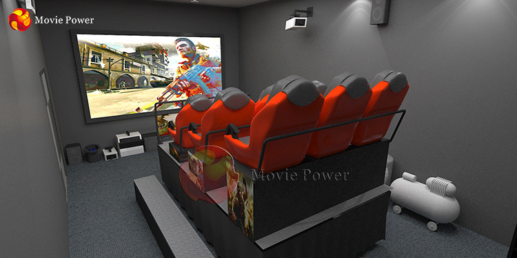 Amusement 7D Movie Theater Mobile Truck 4D 5D Dinosaur Theme Shopping Mall XD Cinema