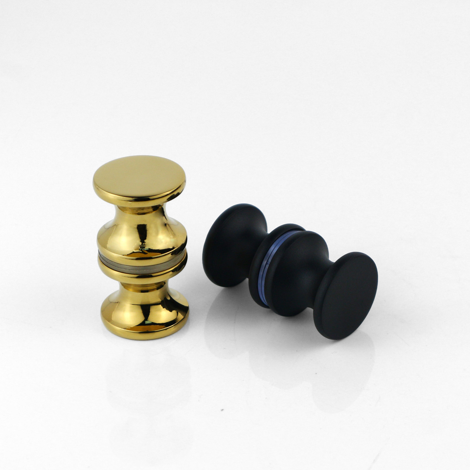 Sliding Door Knob Double Side Glass Shower Door Round Handle for Door Window Handles