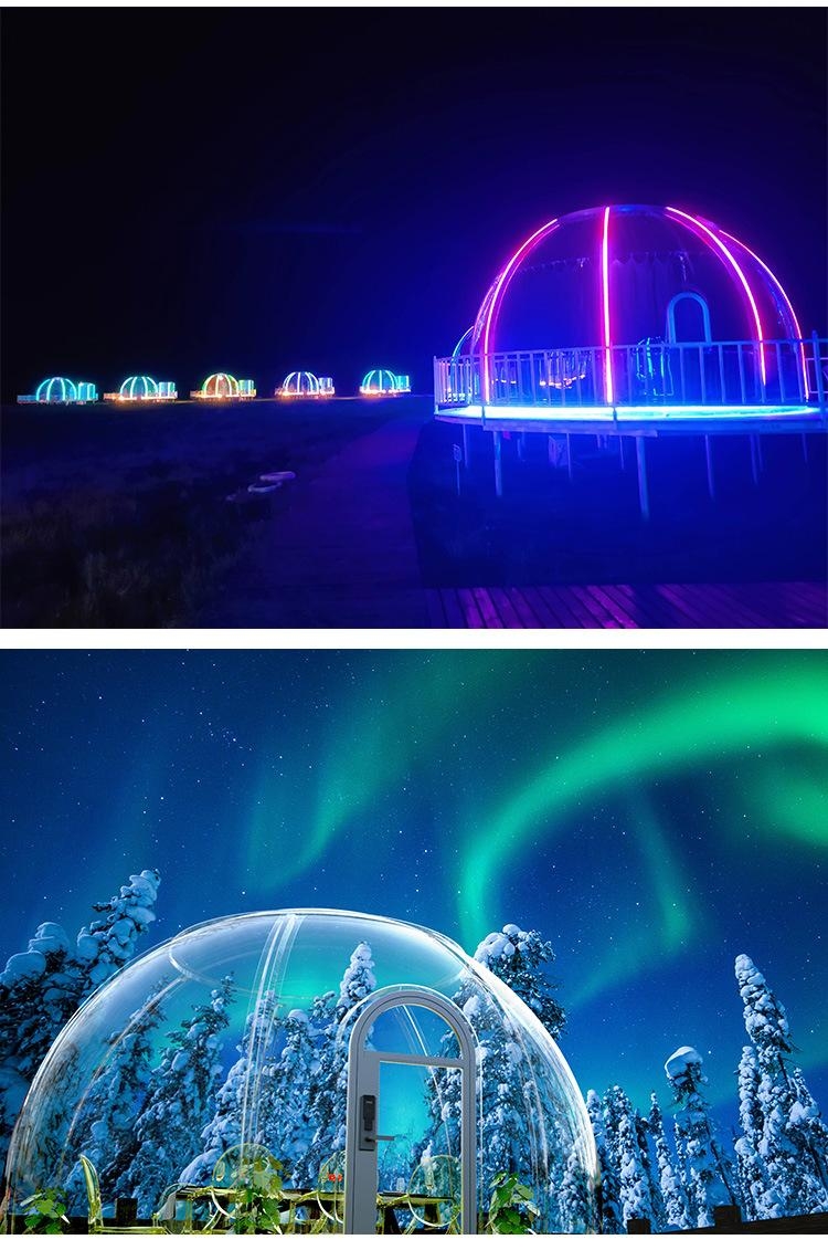 Home panoramic star room Outdoor Bubble room Tent Villa courtyard outdoor sun room