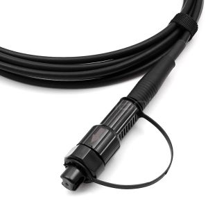 MINI SC UPC To SC UPC Simplex Fiber Optic Patch Cables 9/125 OS2 LSZH Jacket