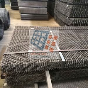 65Mn High Carbon Steel Woven Wire Screen Mesh for Quarry and Aggregate