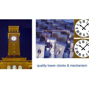 China GPS 4 face outdoor clocks synchronization,clock movement mechanism zero time error -GOOD CLOCK (YANTAI) TRUST-WELL CO L on sale