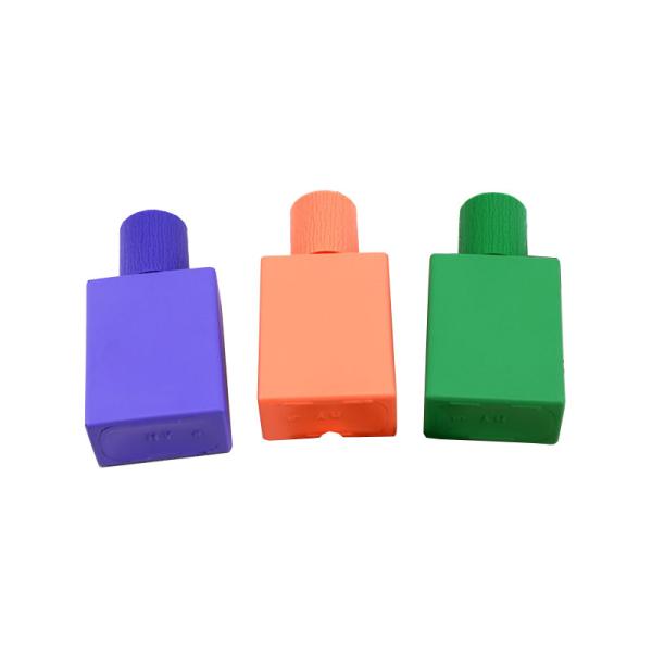 Quality 15ml Empty Glass Perfume Bottles Various Color Screw Sealing for sale
