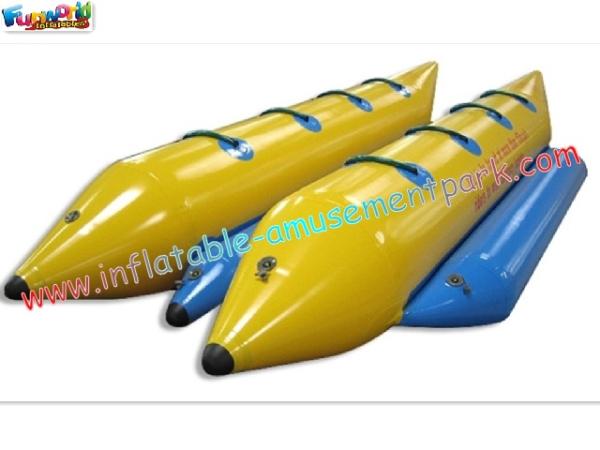Commercial Grade PVC tarpaulin and Durable Inflatable Towable Banana Boat Toys