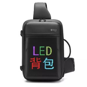 20L Smart LED Backpack Sling Chest Bag With LED Screen Display