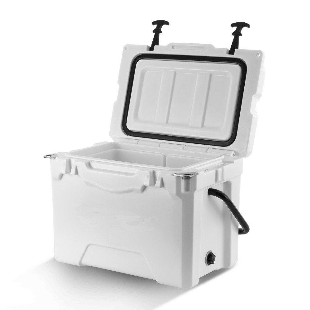 Hard Rotomolded Ice Box Cooler Outdoor 25QT Picnic Fishing