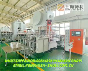  Round Aluminium Foil Container Making Machine ZL-T63 Automatic In High Capacity Manufactures