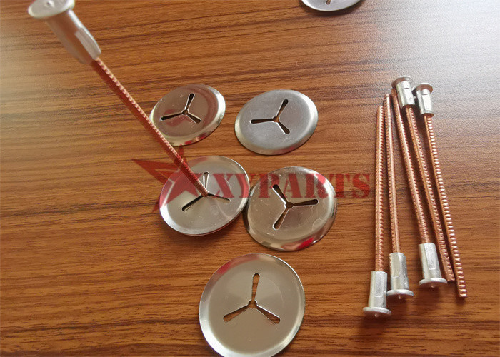 38mm Ss Galvanized Steel Speedfix Clips Fixing Insulation Pins