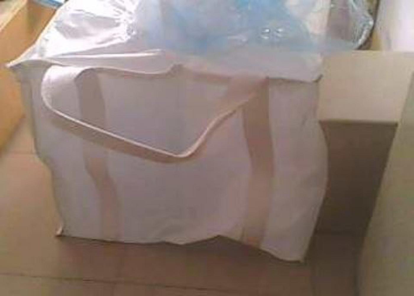 Recycled 1000kg PP Flexible Bulk Container / Jumbo Sack Bags With 4 Sling Loops